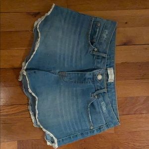 Altar’d state lace jean shorts